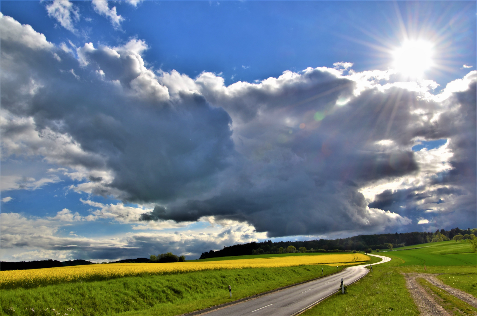 Gewitterwolke über Königsfeld