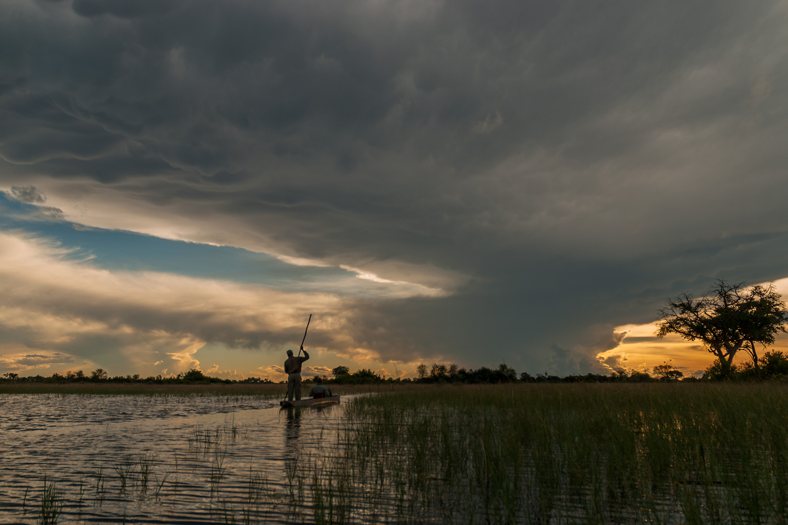 Gewitterwolken