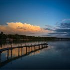 Gewitterwolken am Ammersee Gestern Abend