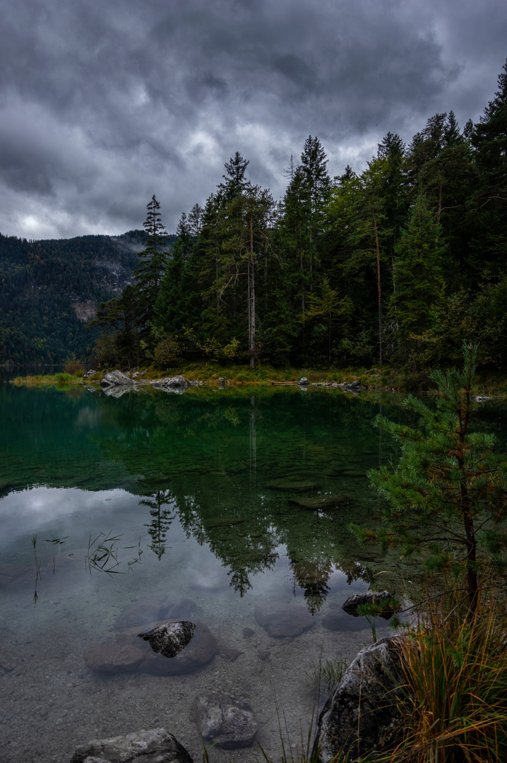 .......gewitterwolken am Eibsee...