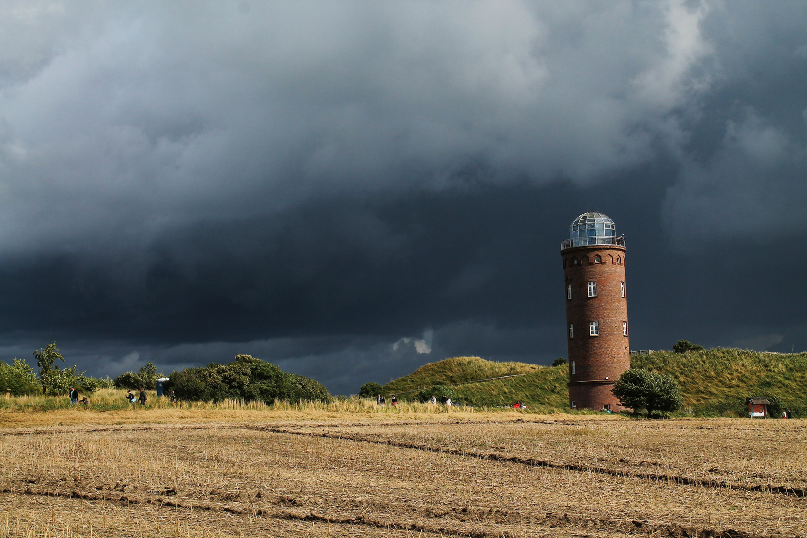 Gewitterwolken am Kap Arkona