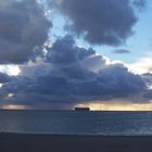 Gewitterwolken an der Nordsee