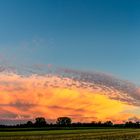 Gewitterwolken aus der Ferne