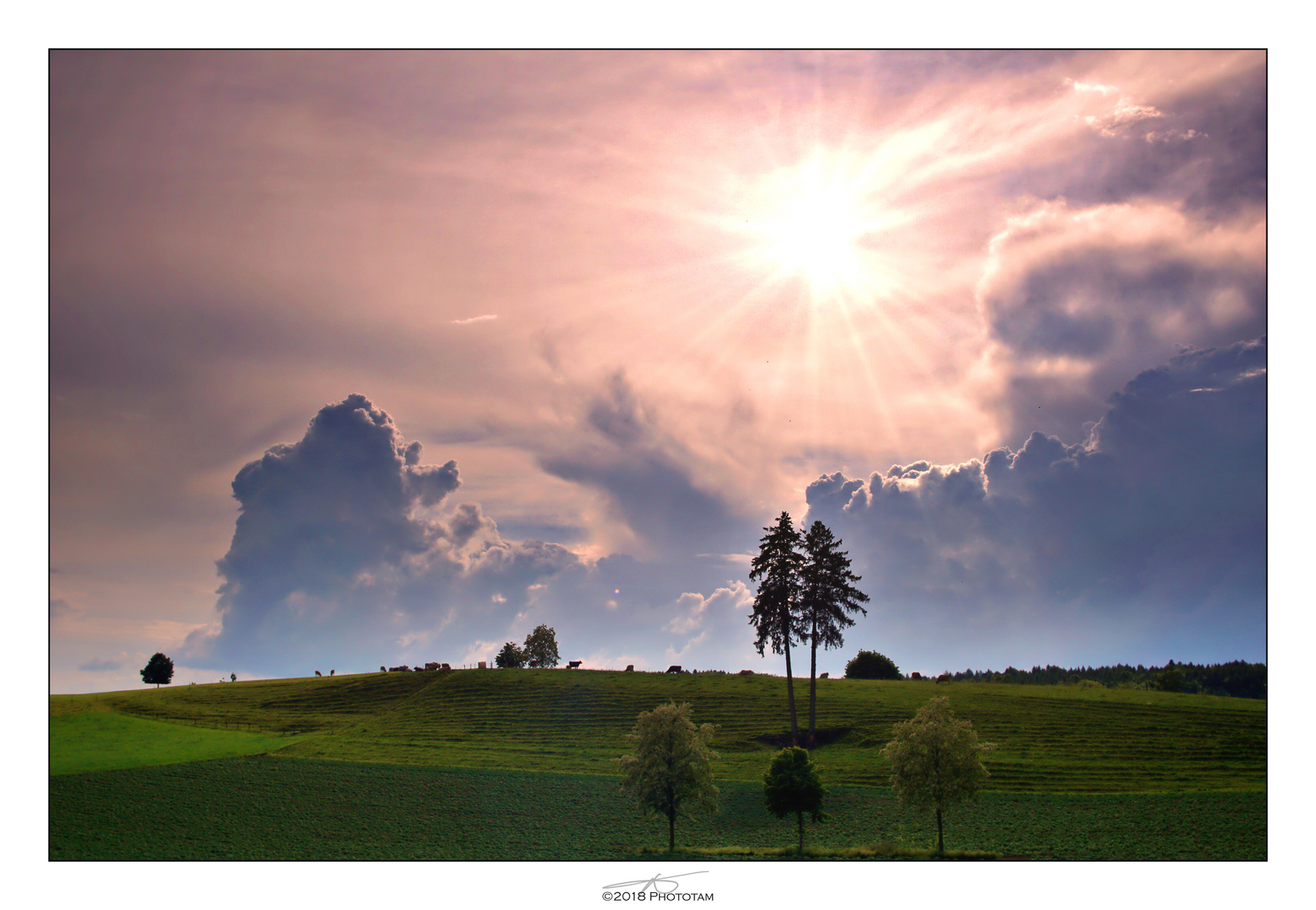 Gewitterwolken