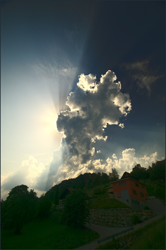 Gewitterwolken