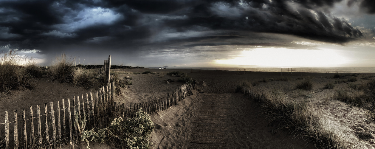 Gewitterwolken im Anmarsch