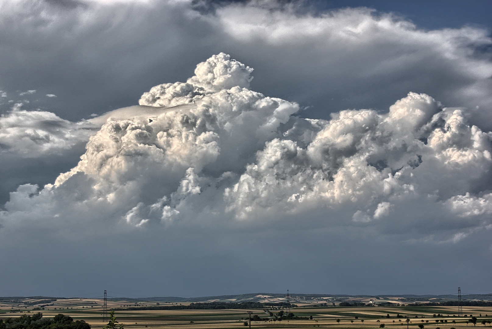 Gewitterwolken im Anmarsch