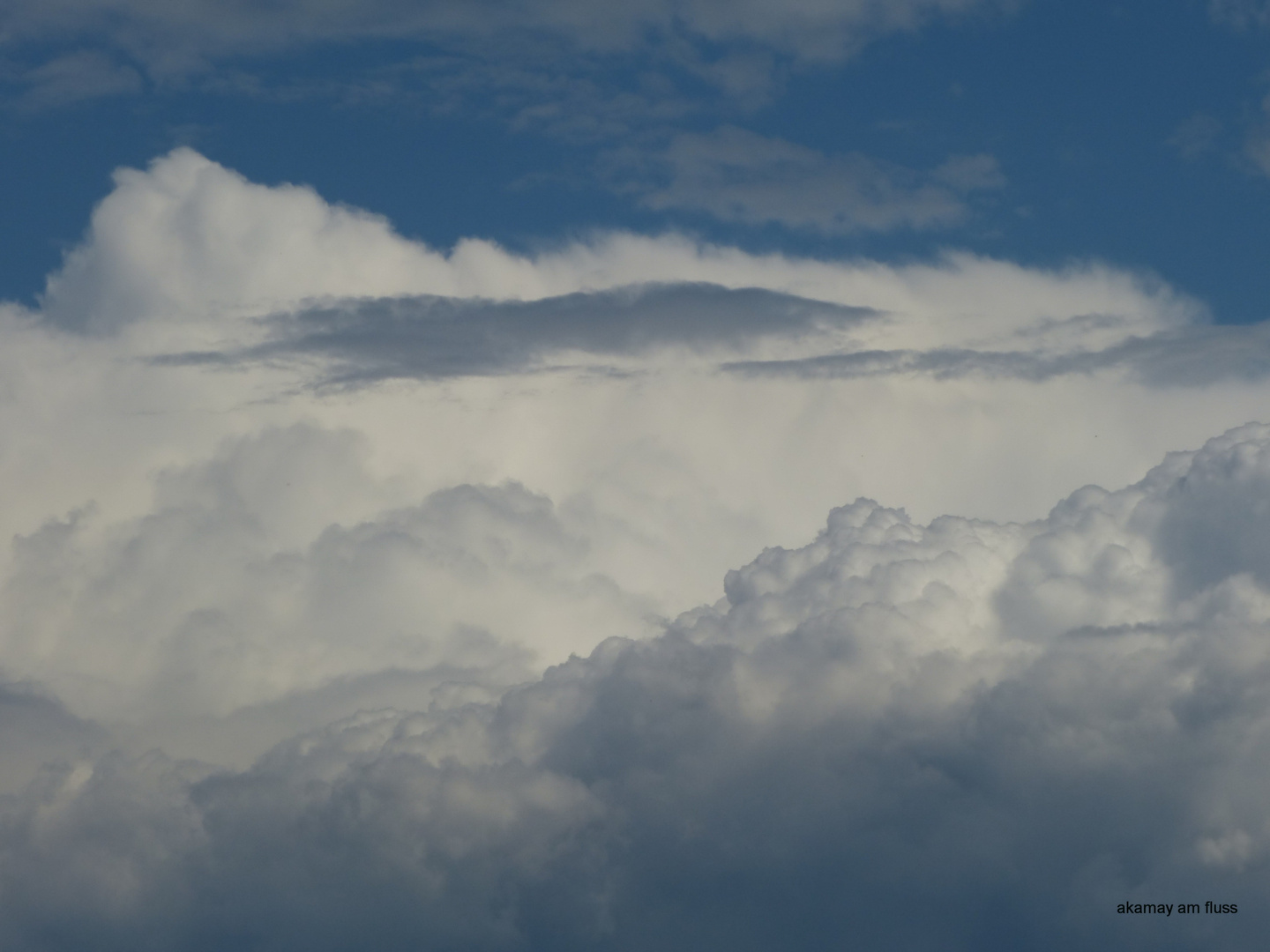 Gewitterwolken im Sommer 2012