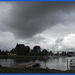 Gewitterwolken über Arnis