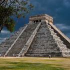 Gewitterwolken über Chichén Itzá