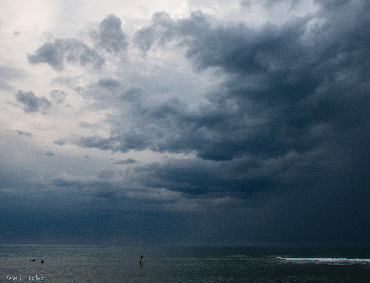 Gewitterwolken über dem Atlantik