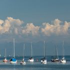 Gewitterwolken über dem See