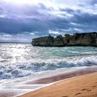 Gewitterwolken über der Algarve