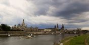 Gewitterwolken über der Dresdner Altstadt de Joerg Kreische 