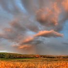 Gewitterwolken über Rommersdorf