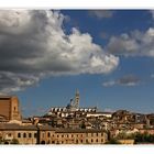 Gewitterwolken über Siena....