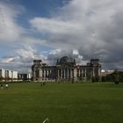 Gewitterwolken über´n Reichstag