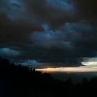 Gewitterwolken - Wienacht - über dem Bodensee