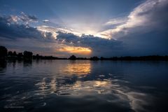 Gewitterwolken ziehen auf 