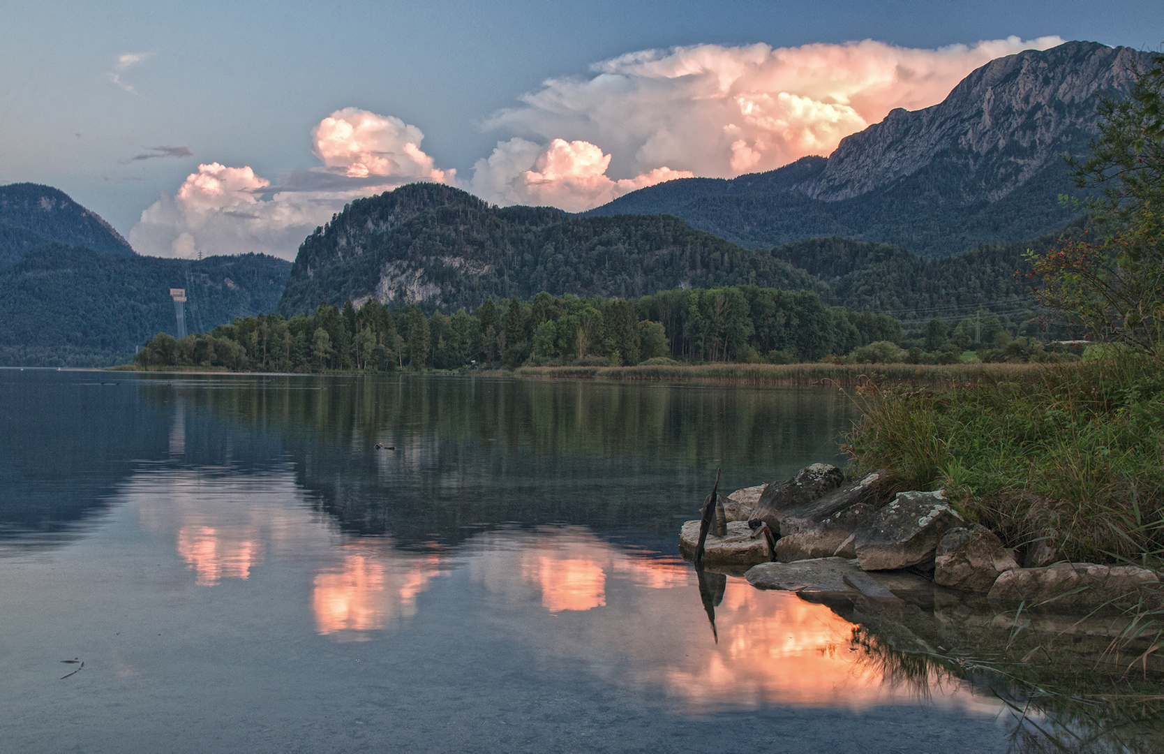 Gewittriger Kochelsee