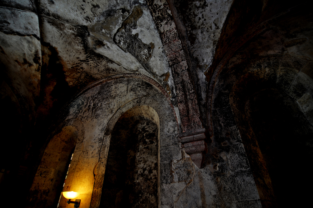 Gewölbe der Kellerei im Kloster Eberbach