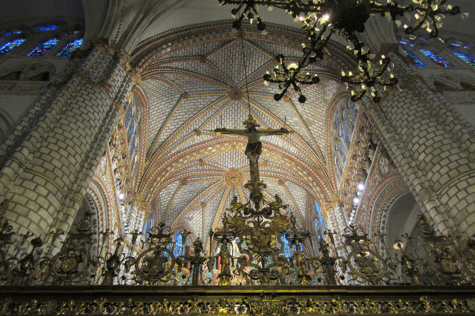 Gewölbe in der "Catedral de Santa María de la Asunción" in Toledo