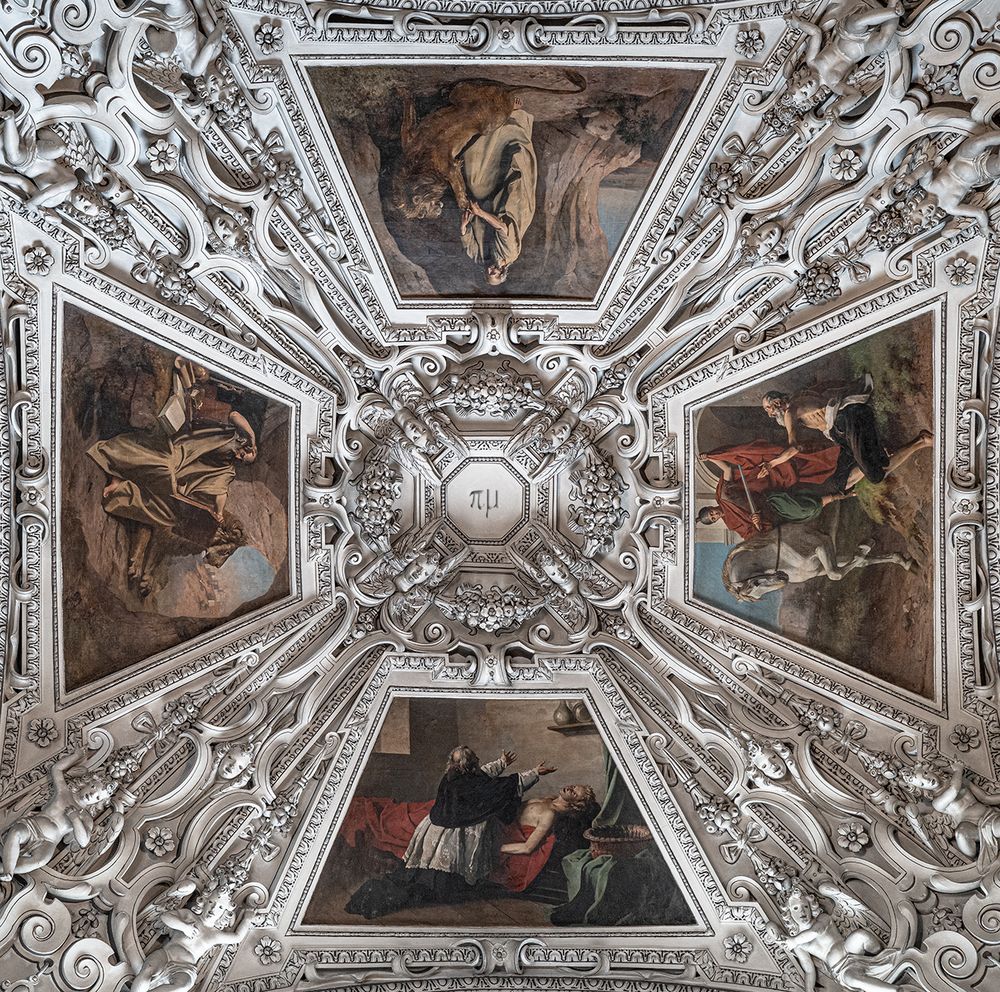 Gewölbedecke im Salzburger Dom