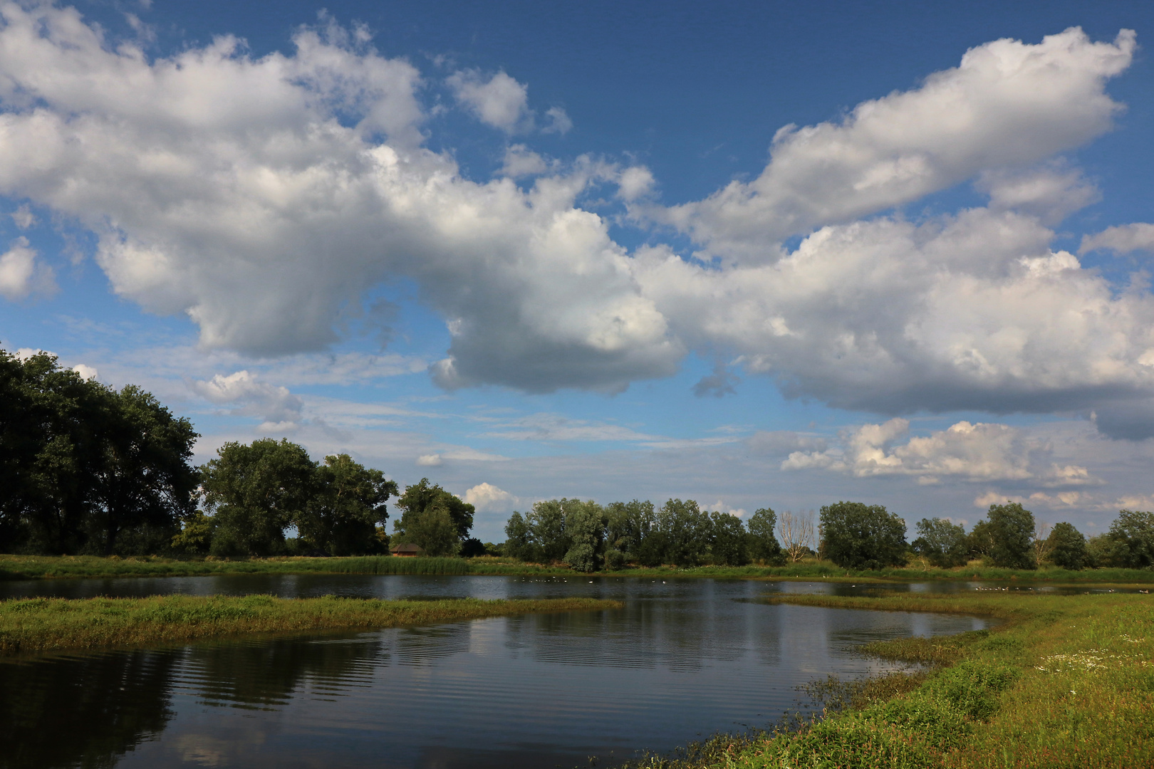 Gewölk überm Rieselteich