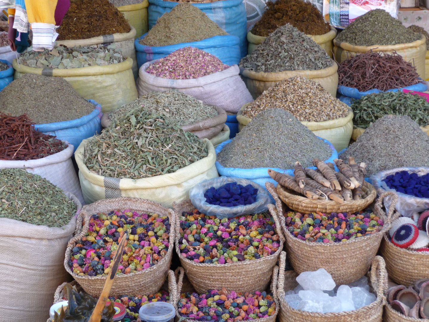 Gewürze Marrakesch Markt