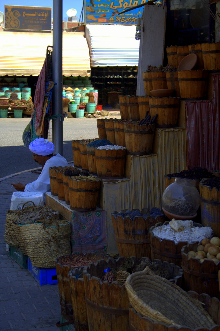 Gewürzhändler in Hurghada