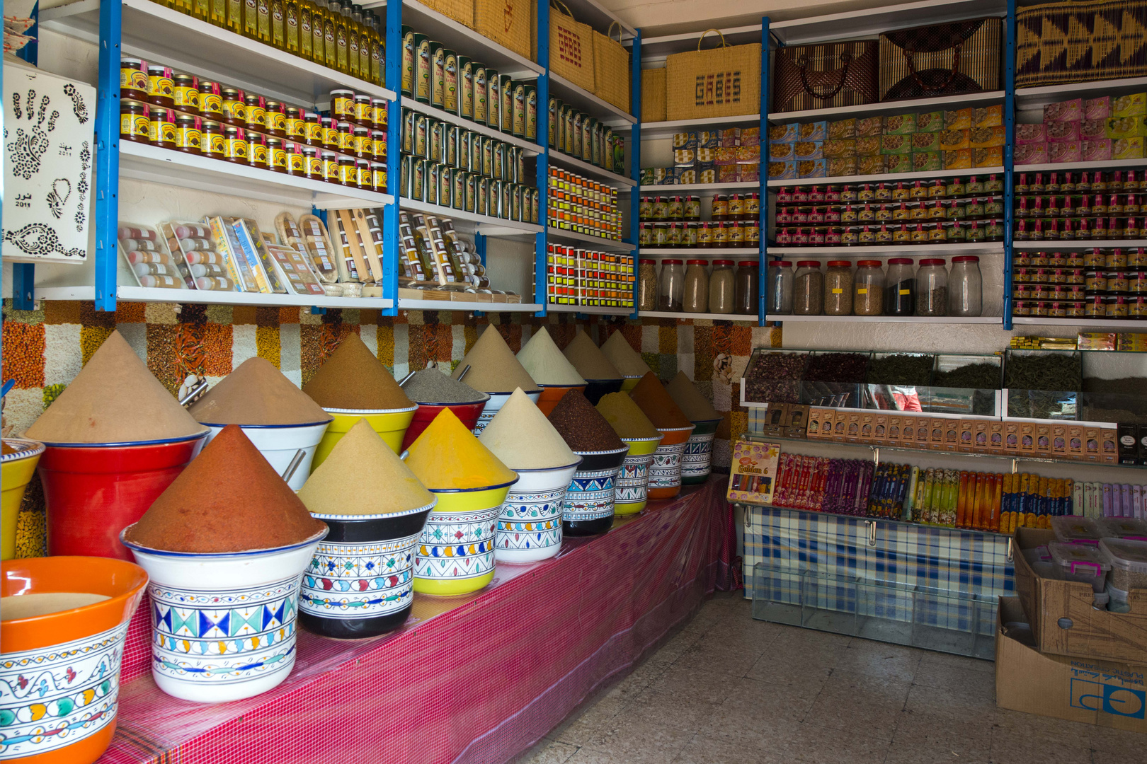 Gewürzladen Huomt Souk (Djerba)