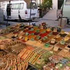 Gewürzstand auf dem Basar in Manavgat