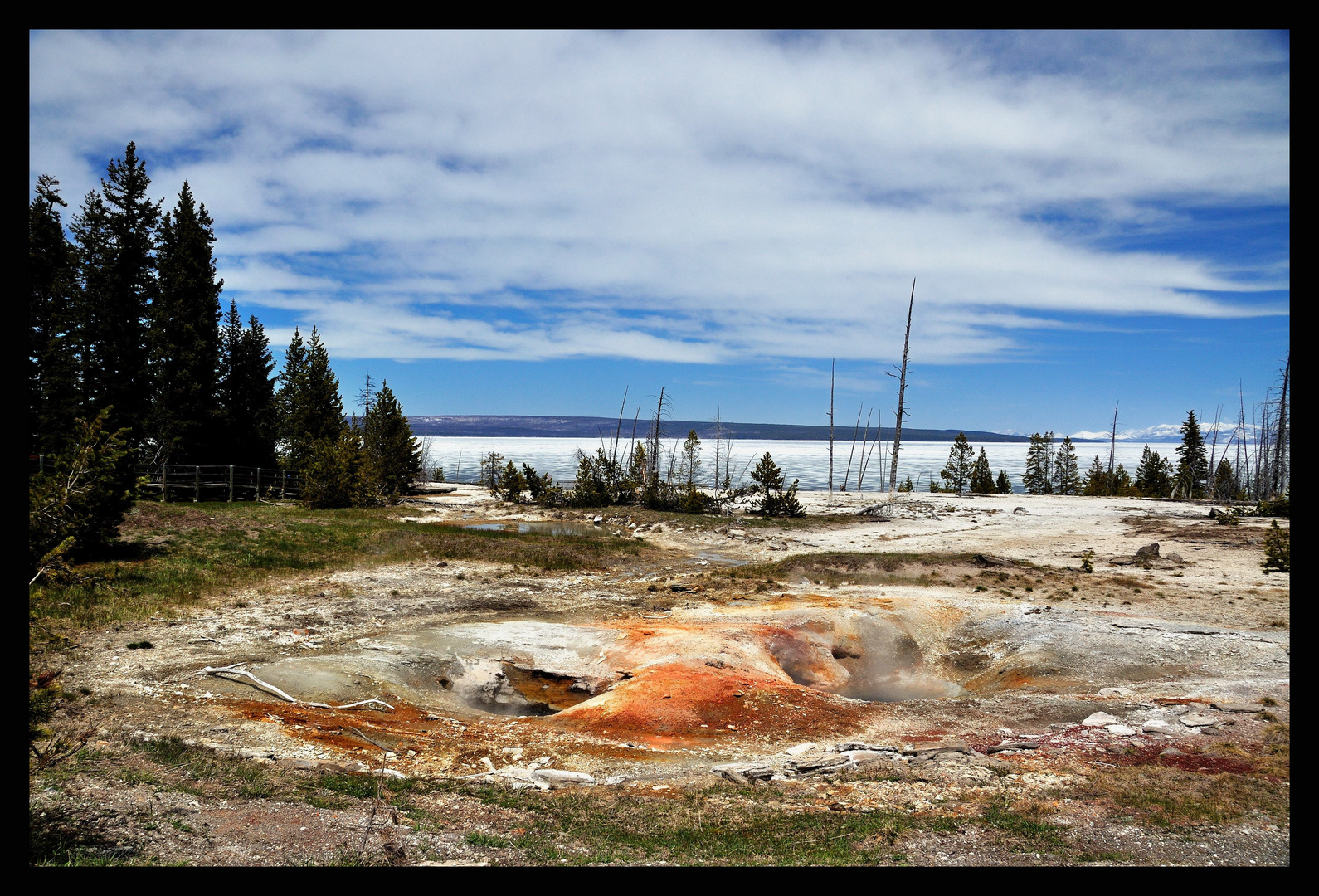 Geyser 4 im Yellowstone Nationalpark