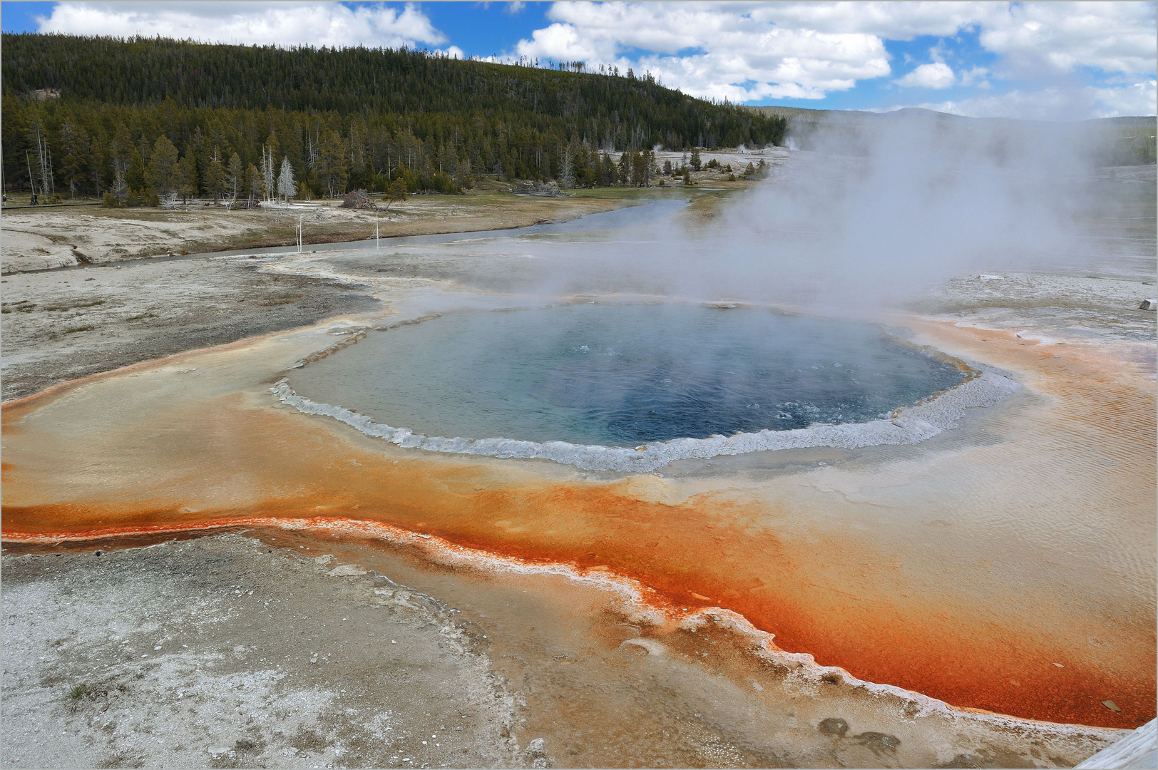 Geyser im Yellowstone National Park 2