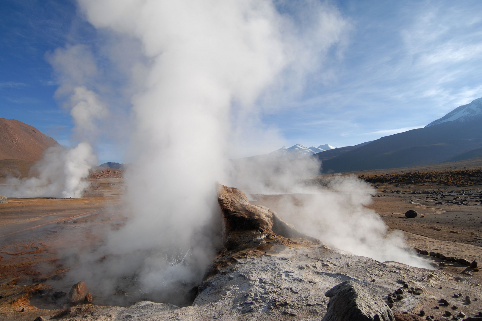 Geysers of El tatio