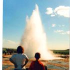 Geysir auf Island