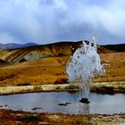 Geysir bei dem Yashikul (2015)