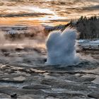 Geysir im Abendlicht.....