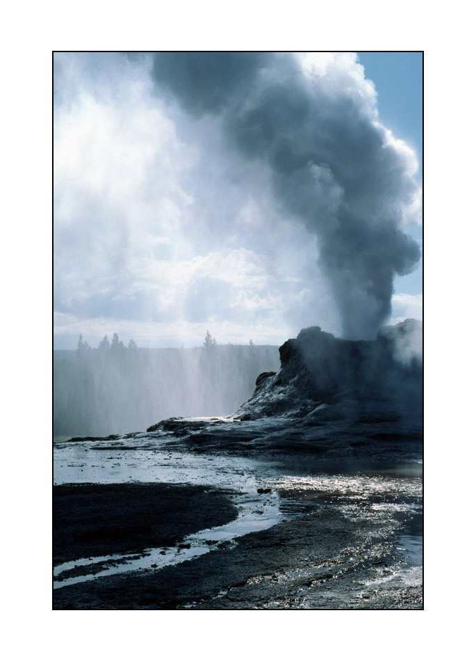 Geysir im Yellowstone Nationalpark