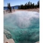 Geysir im Yellowstone Nationalpark, USA