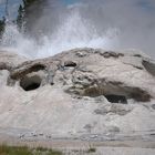 Geysir in Aktion