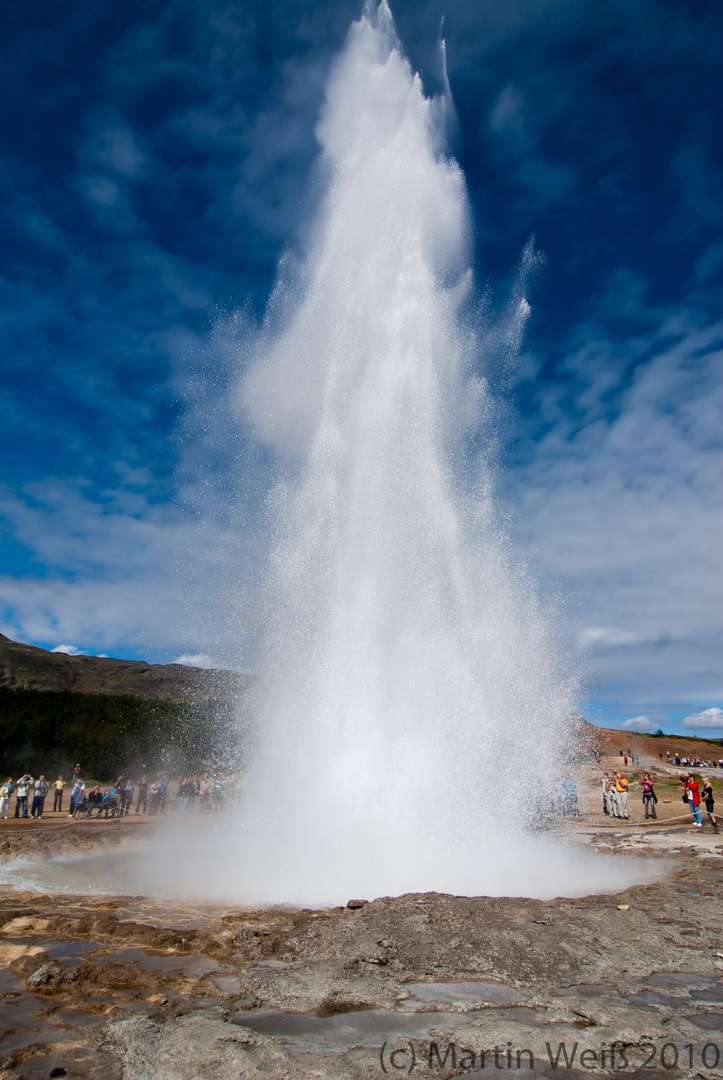 Geysir in Island