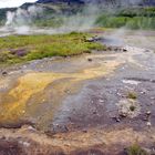 Geysir-Landschaft Island