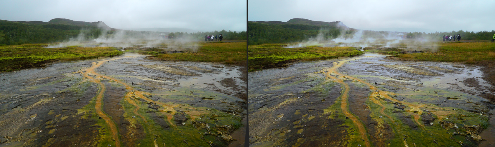 Geysir Rückfluß (3D-X-View)