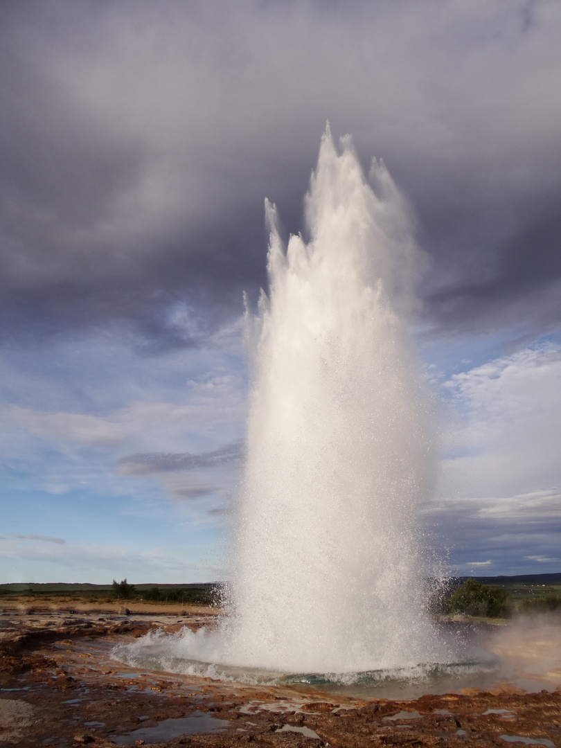 Geysir Strokkur auf Island