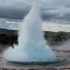 Geysir Strokkur hat Schluckauf