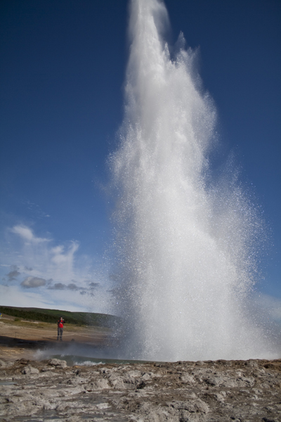 Geysir Strokkur in Island