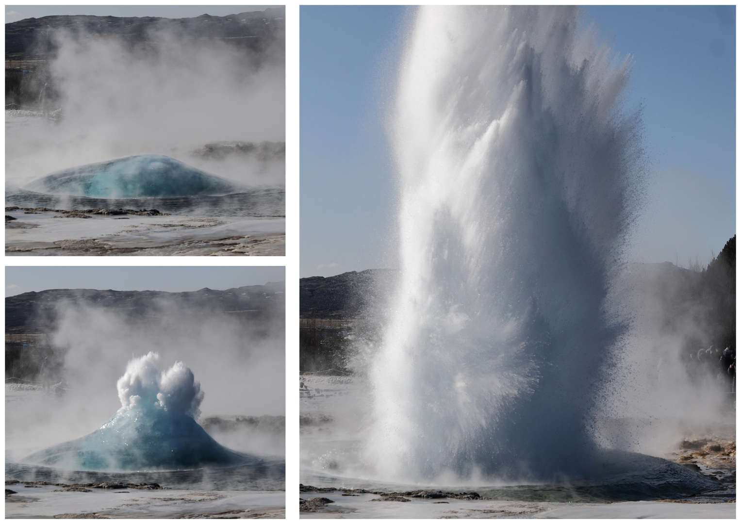 Geysir Strokkur in Island