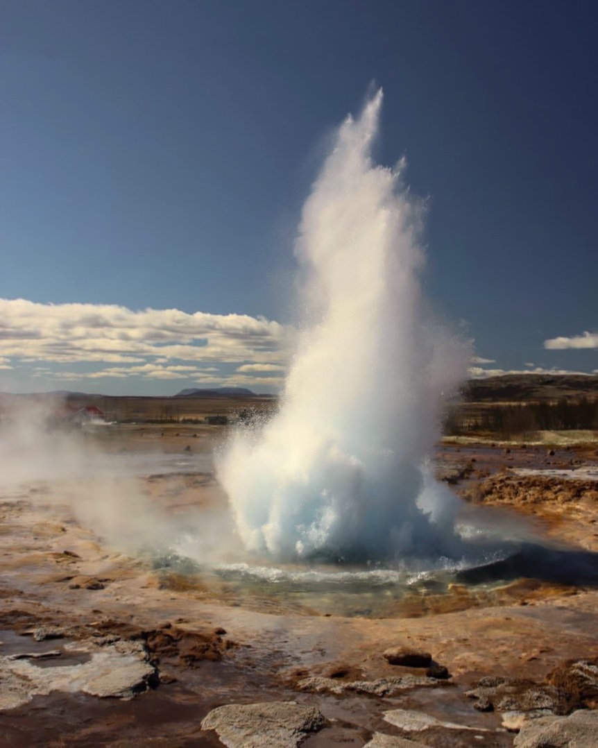 Geysir Strokkur / Island