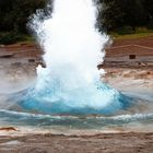 Geysir Strokkur morgens um 8